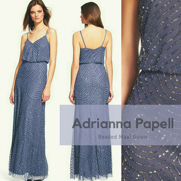 Adrianna Papell Dresses & Skirts - Adrianna Papell Art Deco Beaded Dress